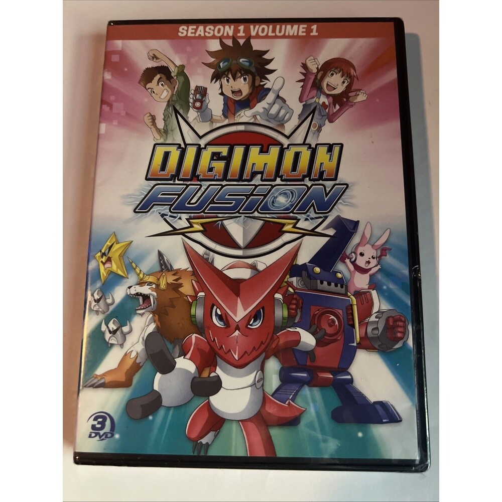 Digimon Fusion Season 1 Volume 1 dvd Factory Sealed